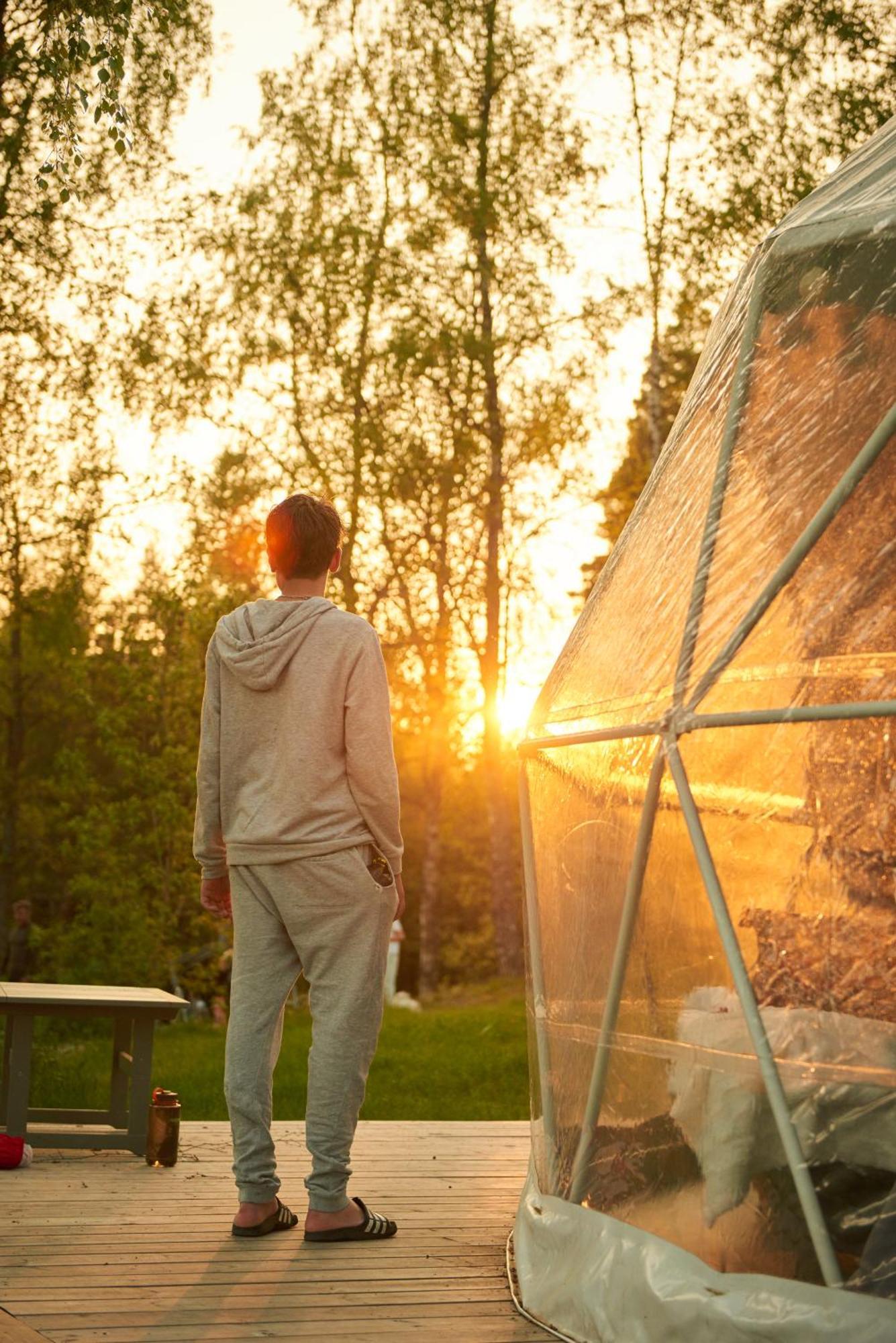 Glamping Julared Hotel Mullsjo Bagian luar foto